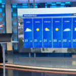 Lunes bastante caluroso, con temperaturas entre los 33 ° y 40 ° C