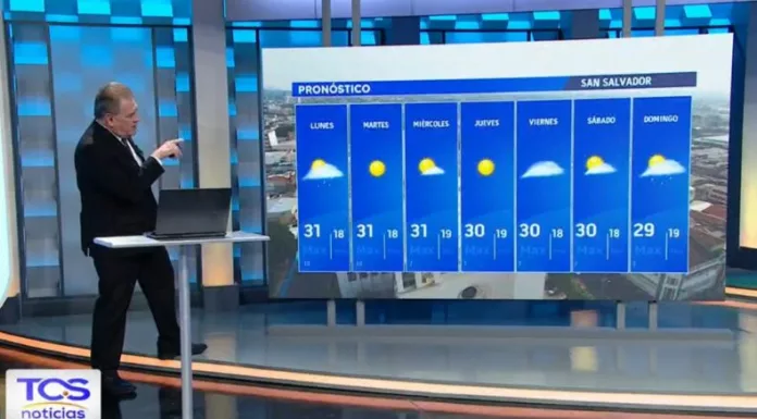 Pese al calor que durante el día, para la tarde y noche no se descartan lluvias en cordillera Apaneca-Ilamatepec, San Salvador y La Libertad.