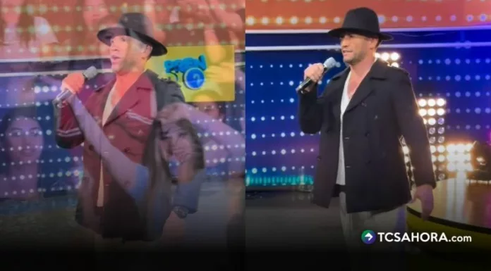 El conductor apareció caracterizado como el cantante guatemalteco y dejó a más de uno preguntándose qué estaba pasando en el set.