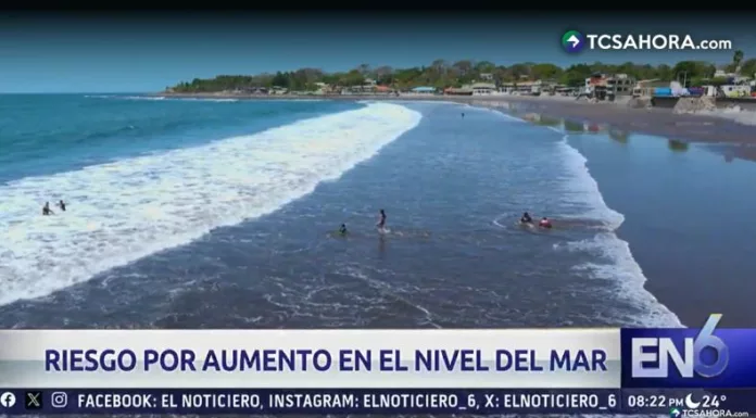 El aumento del nivel del mar avanza de forma gradual, pero sus efectos ya generan preocupación en las zonas costeras.
