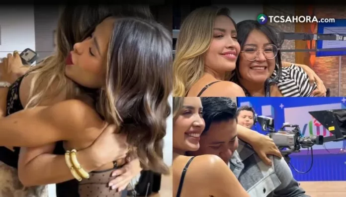 La conductora llegó temprano ayer al programa y repartió a cada integrante del equipo un detalle especial que tiene un significado muy personal.