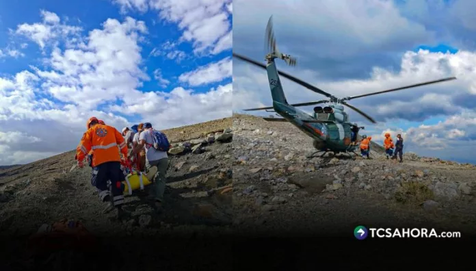 Un turista estadounidense murió luego de sufrir un paro cardiorrespiratorio durante un recorrido en el volcán Ilamatepec, en Santa Ana.