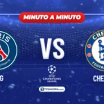 ¡MINUTO A MINUTO! | PSG 2-2 Chelsea | 11 marzo 2026