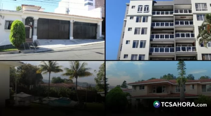 25 inmuebles y varios productos financieros del expresidente Elías Antonio Saca pasaron a poder del Estado, informó la Fiscalía General de la República.