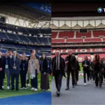 FIFA visita el Bernabéu y el Metropolitano, sedes del Mundial 2030
