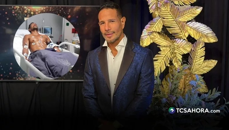 Las fotografías que compartió el conductor de “Viva la Mañana” muestran el momento del accidente y su recuperación en el hospital.