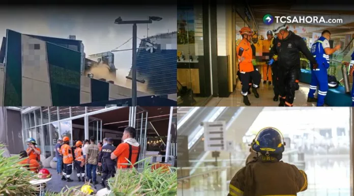 Un hombre murió tras un incendio registrado este mediodía en el centro comercial Bambú, en la colonia San Benito, San Salvador Centro.