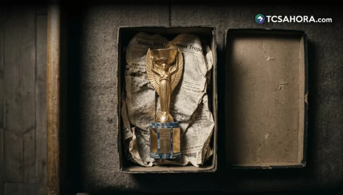 Durante la segunda guerra mundial, el dirigente italiano Ottorino Barassi escondió el trofeo del Mundial dentro de una caja de zapatos.