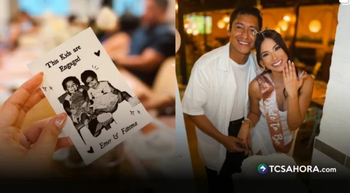 Los futuros esposos disfrutaron de una velada especial que los rodeó de cariño y de sus seres queridos.