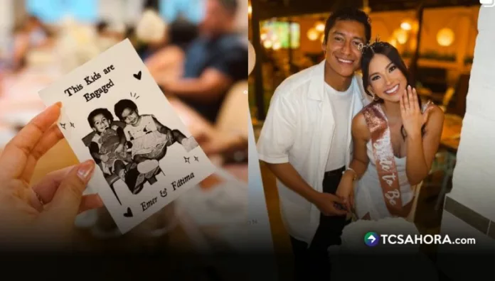 Los futuros esposos disfrutaron de una velada especial que los rodeó de cariño y de sus seres queridos.