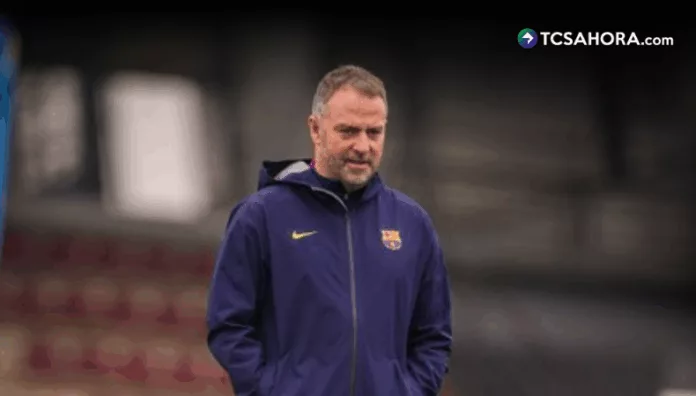 El técnico alemán Hansi Flick está cerca de ampliar su vínculo contractual como entrenador del Barcelona hasta 2028