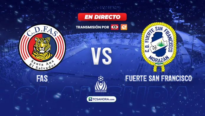 Repasa los detalles del partido de la fecha 14 del Torneo Clausura 2026 de la Liga Mayor de Fútbol entre FAS y Fuerte San Francisco.