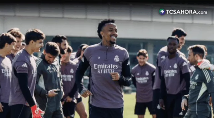 El defensor del Real Madrid, Éder Militão apunta a volver a la competición el próximo 4 de abril tras superar su lesión.