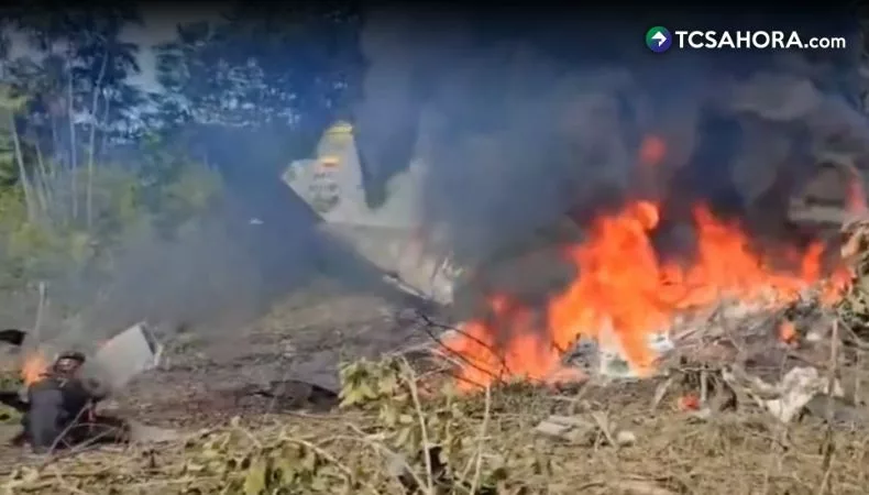 Más de 70 heridos y un fallecido en accidente de avión militar en Colombia