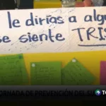 Realizan jornada de prevención del suicidio en Santa Ana