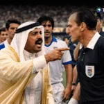 El día que un jeque bajó al campo y anuló un gol en pleno Mundial