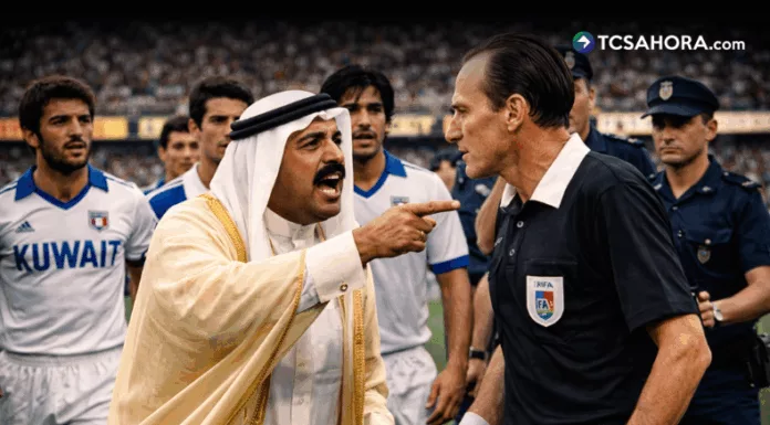 El Mundial de 1982 dejó una de las escenas más insólitas en la historia del fútbol, cuando un jeque cambió una decisión arbitral.