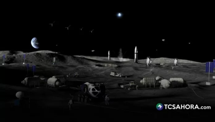 La NASA anunció este martes que planea construir una estación espacial en la base de la superficie de la Luna.