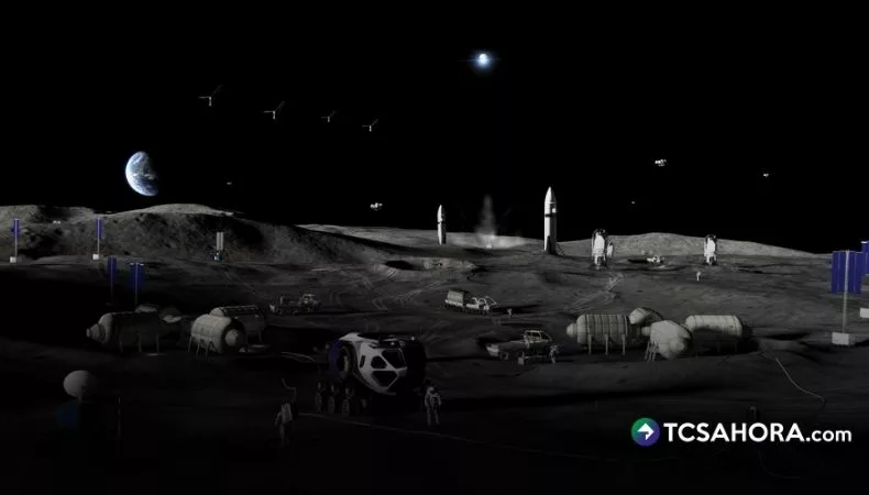 NASA planea construir una estación espacial en la órbita de la Luna