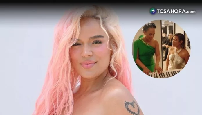 Un video las muestra cantando juntas el mismo tema que Karol G interpretaba cuando era joven. La colombiana recordó ese pasado y expresó como vivió la experiencia.