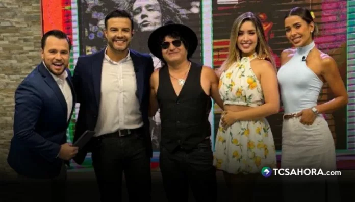 El ganador de “Yo me llamo El Salvador” llegó al set y cantó dos canciones muy reconocidas del artista original.