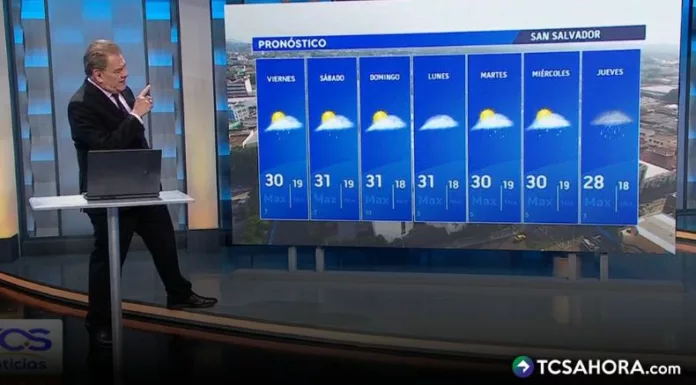 Tendremos temperaturas entre 33 ° y 38 ° Celsius, como preámbulo de la Semana Santa. También habrá brisas y algunas lluvias por la tarde.