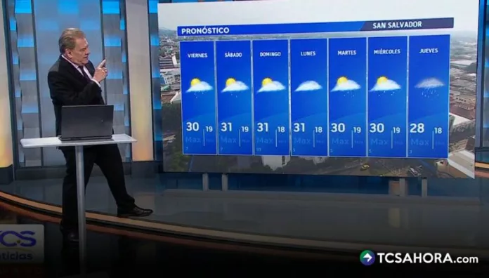 Tendremos temperaturas entre 33 ° y 38 ° Celsius, como preámbulo de la Semana Santa. También habrá brisas y algunas lluvias por la tarde.