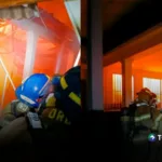 Incendio consume Centro de Gobierno en Sensuntepeque