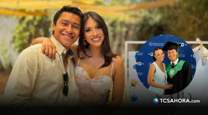 La conductora de “Play” compartió fotos del momento y un mensaje sobre lo que representa este paso para ambos.