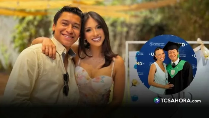 La conductora de “Play” compartió fotos del momento y un mensaje sobre lo que representa este paso para ambos.