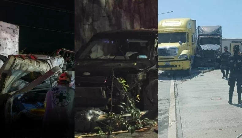 Accidentes de tránsito dejan un fallecido y varios lesionados