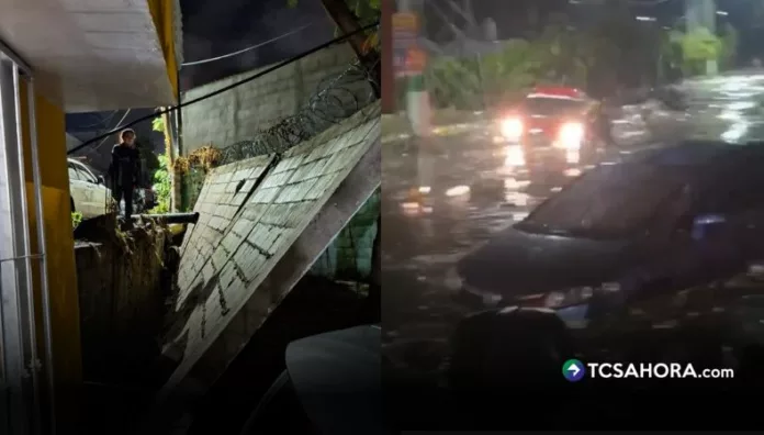 Las lluvias registradas en las últimas horas causaron severos daños en varias zonas del país. Equipos de emergencia siguen trabajando mientras se advierten más lluvias.