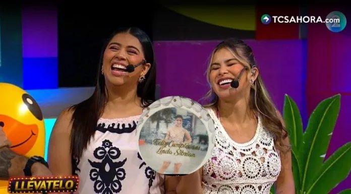 Una pareja de televidentes apareció en el set con un detalle especial que terminó robándose el momento.