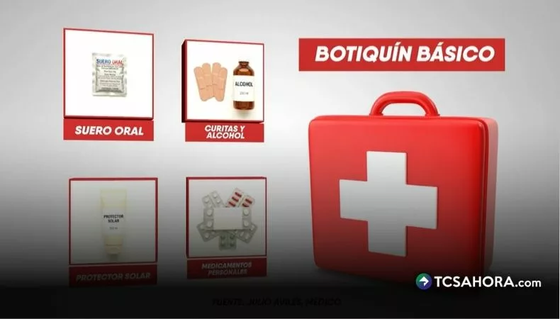 Botiquín básico: qué llevar en vacaciones para atender emergencias leves