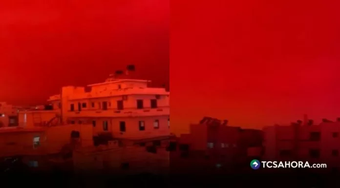 Una nube de polvo sahariano redujo la visibilidad, degradó la calidad del aire y provocó desvíos de vuelos, retrasos aeroportuarios y suspensión de servicios marítimos.