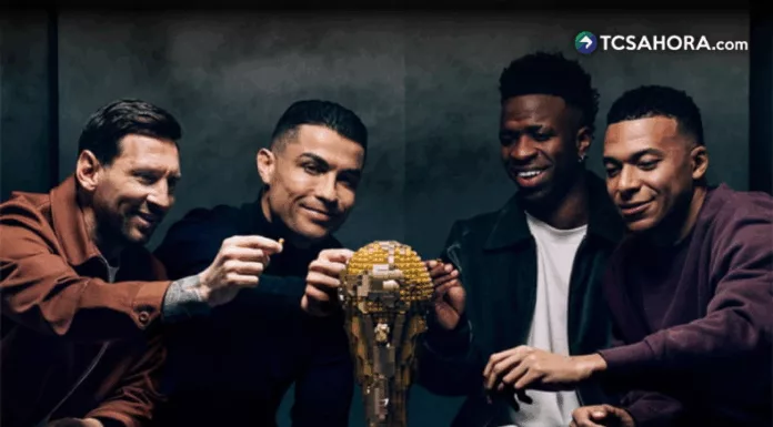 Cuatro de las mayores figuras del fútbol mundial se unen en una campaña de LEGO que causa impacto global, combinando creatividad, nostalgia de cara al Mundial 2026.