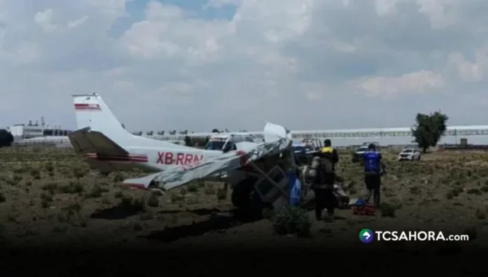U La aeronave perdió comunicación minutos después de despegar y terminó impactando en una zona agrícola.