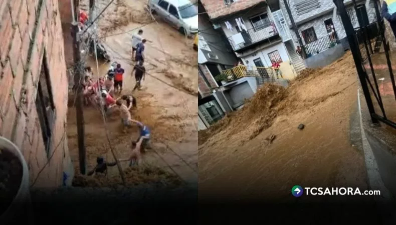Fuertes lluvias dejan inundaciones y un fallecido en Medellín, Colombia