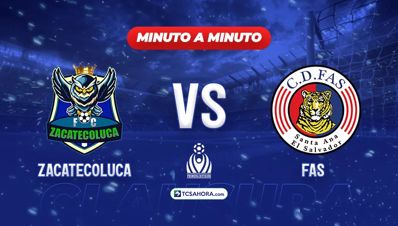¡MINUTO A MINUTO! | Zacatecoluca 0-0 FAS | 04 abril 2026