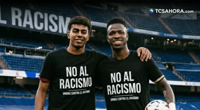 El brasileño Vinícius Jr respaldó públicamente a Lamine Yamal tras los cánticos islamófobos en el amistoso entre España y Egipto.