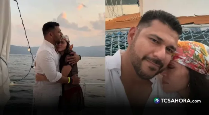 El presentador de TL2 dejó ver con quién arrancó su nueva vuelta al sol en un paseo al atardecer y muy enamorado.