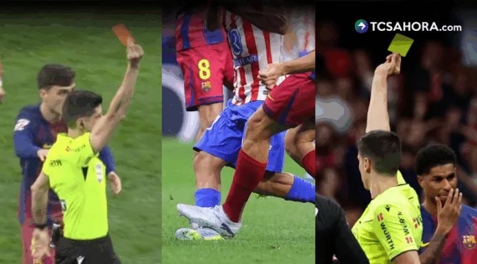 El Atlético de Madrid reaccionó con dureza tras la decisión arbitral que anuló la expulsión de Gerard Martín, en una jugada que marcó el rumbo del partido en el Metropolitano.