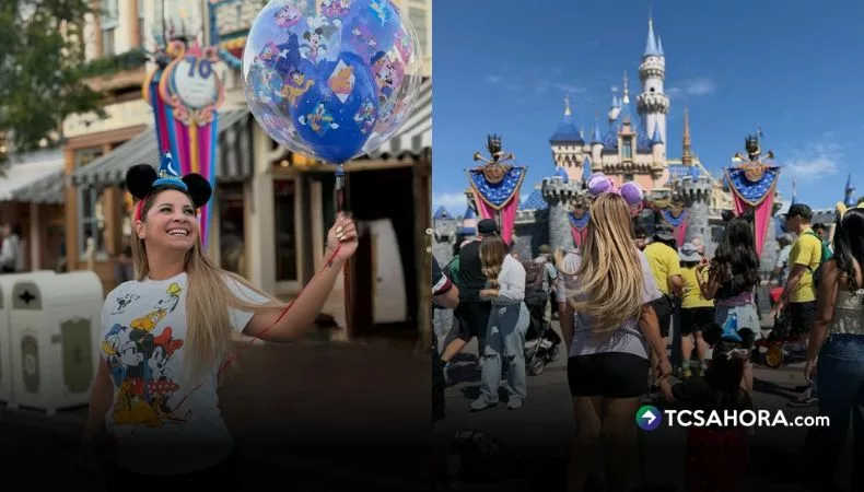 ¡Liz Pleitez se va de viaje a Disneyland con una persona muy especial!