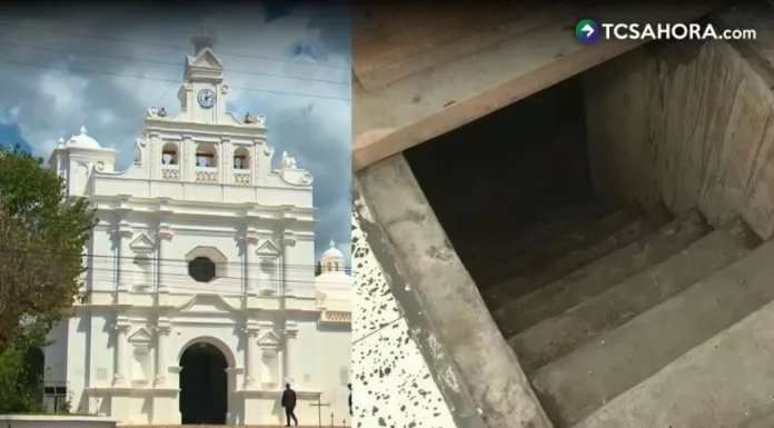 Bajo el piso de la iglesia de San Pedro Apóstol, en Metapán existen catacumbas con más de 280 años de antigüedad.