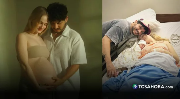 El conductor compartió una imagen desde el hospital junto a Polina y su bebé, dejando ver el primer momento tras el nacimiento.