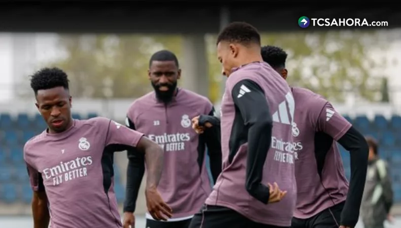 Real Madrid chuẩn bị cho trận đấu quan trọng