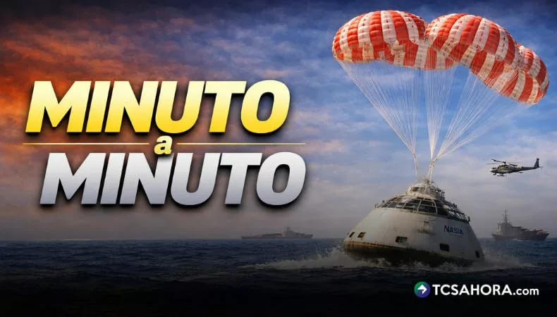 ¡MINUTO A MINUTO! | No te pierdas la llegada de la Misión Artemis II a la Tierra