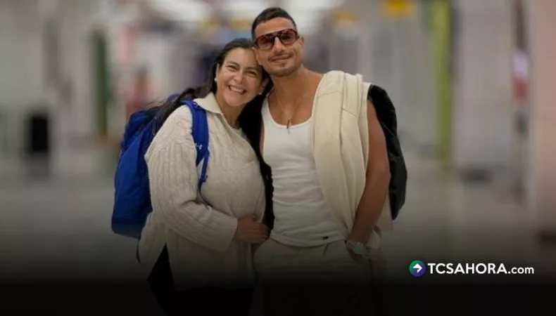 Billy Calderón và vợ Patricia