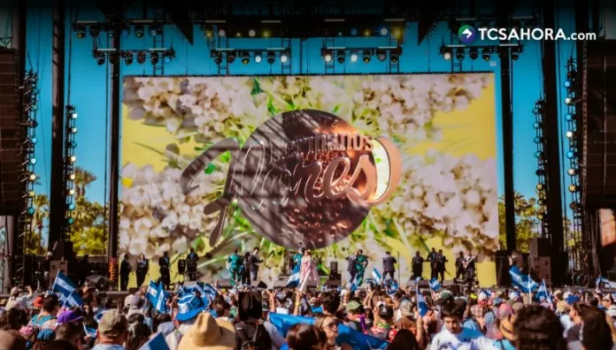 La orquesta salvadoreña se presentó por primera vez en el festival y el público coreó todas las canciones.