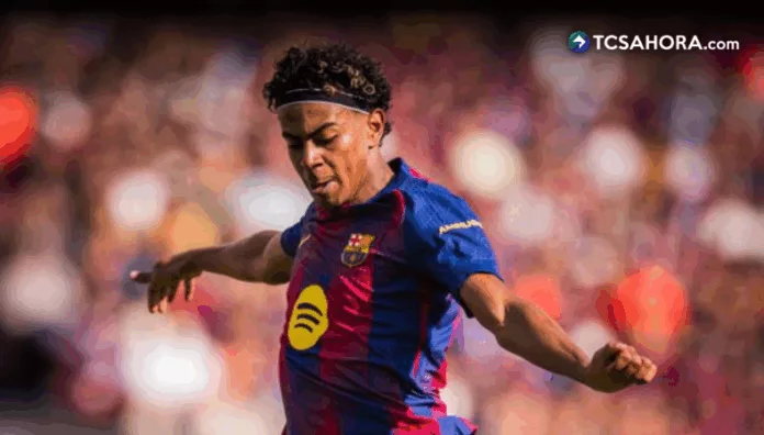 El Barcelona y el Atlético definen este martes el pase a semifinales de la Champions League en el Metropolitano, con un Lamine Yamal protagonista en la previa.